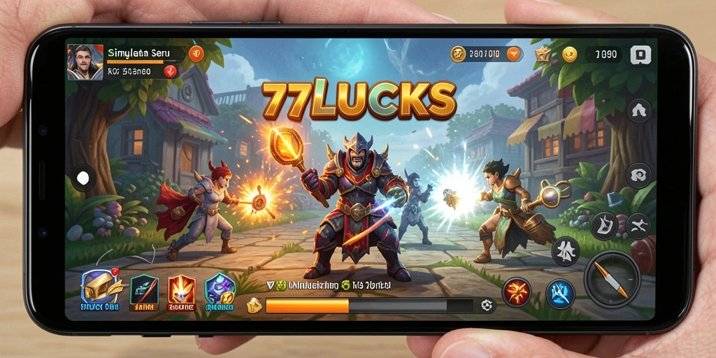Gameplay seru dan interaktif dalam 77LUCKS.