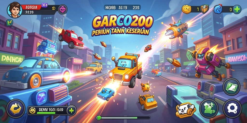 Tangkap momen seru dalam permainan Arcade GARCO200.