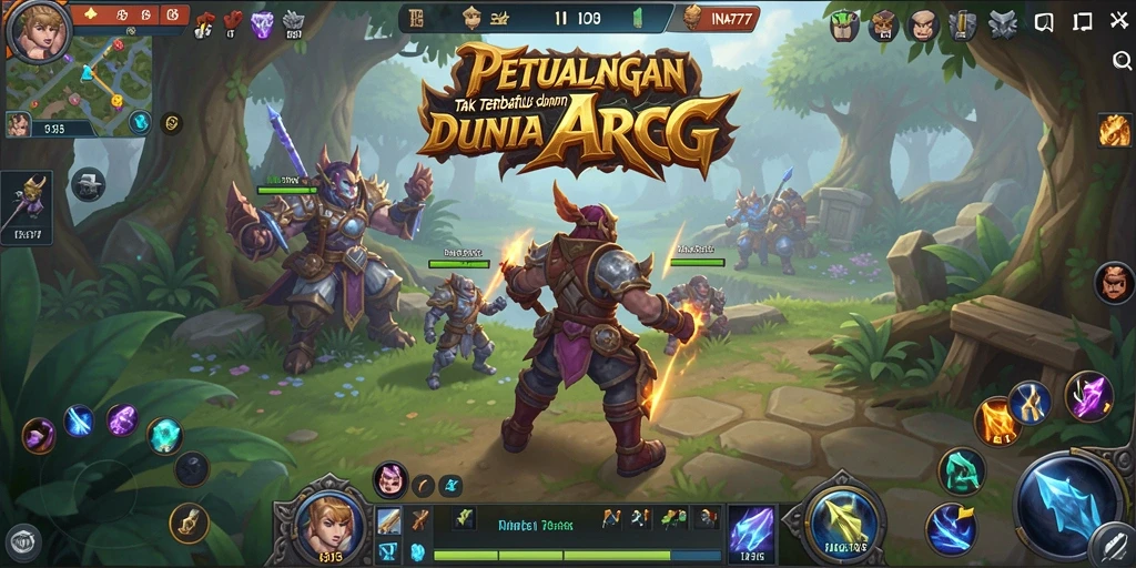 Gameplay seru ARPG yang menantang dan mendebarkan.