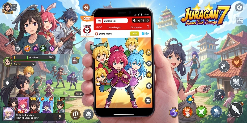 Gameplay seru dengan karakter Anime yang menawan.