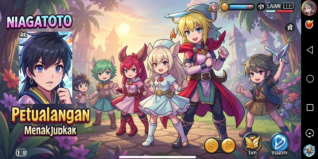 Gambaran menarik gameplay karakter NIAGATOTO dalam aksi.